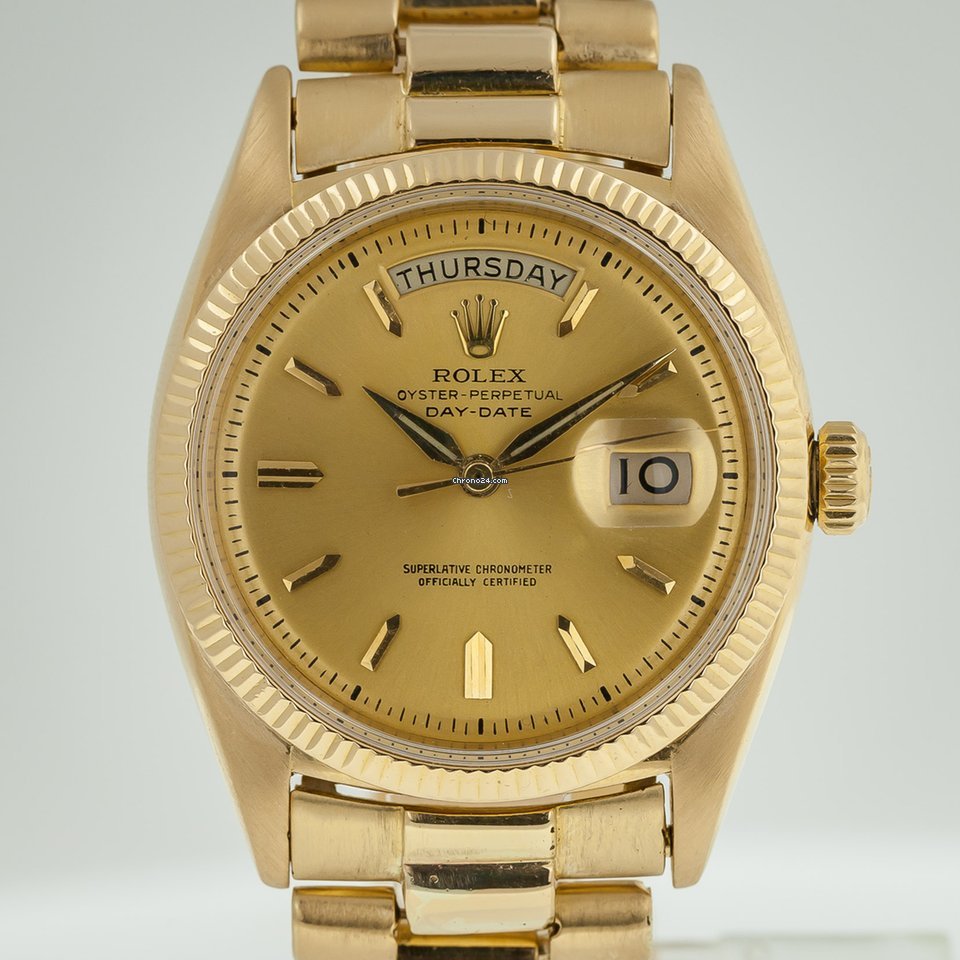 Rolex Day-Date Mens watch Unisex Yellow gold Automatic 6611B