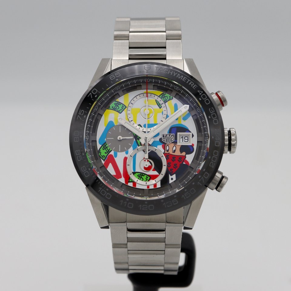 TAG Heuer Carrera Mens watch Unisex Automatic Steel CAR201AA.BA0714