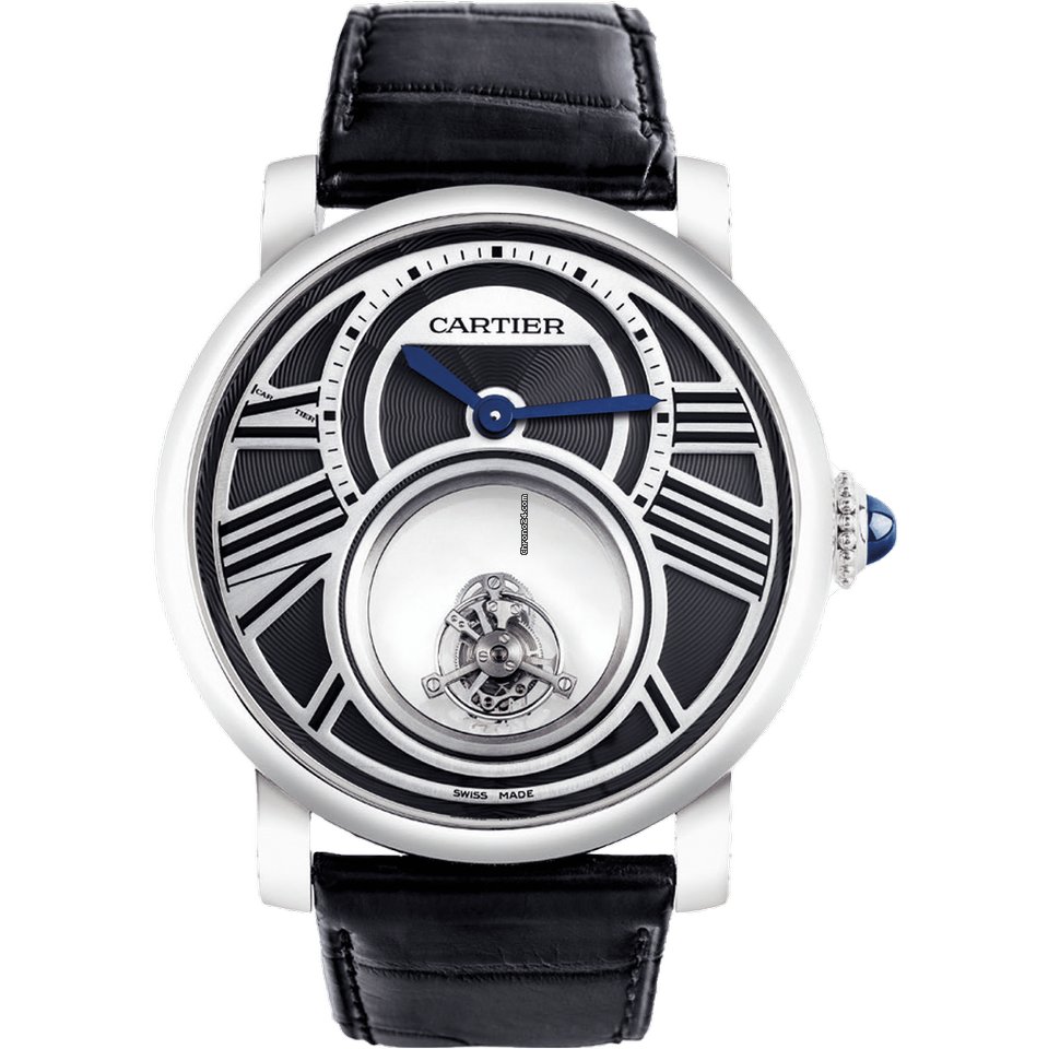 Cartier Rotonde de Cartier Mens watch Unisex Manual winding Platinum W1556210