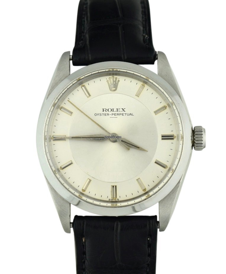 Rolex Oyster Perpetual 34 Mens watch Unisex Steel Automatic 5552