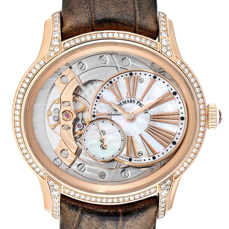 Audemars Piguet Millenary Womens watch Manual winding Rose gold 77247OR.ZZ.1272OR.01