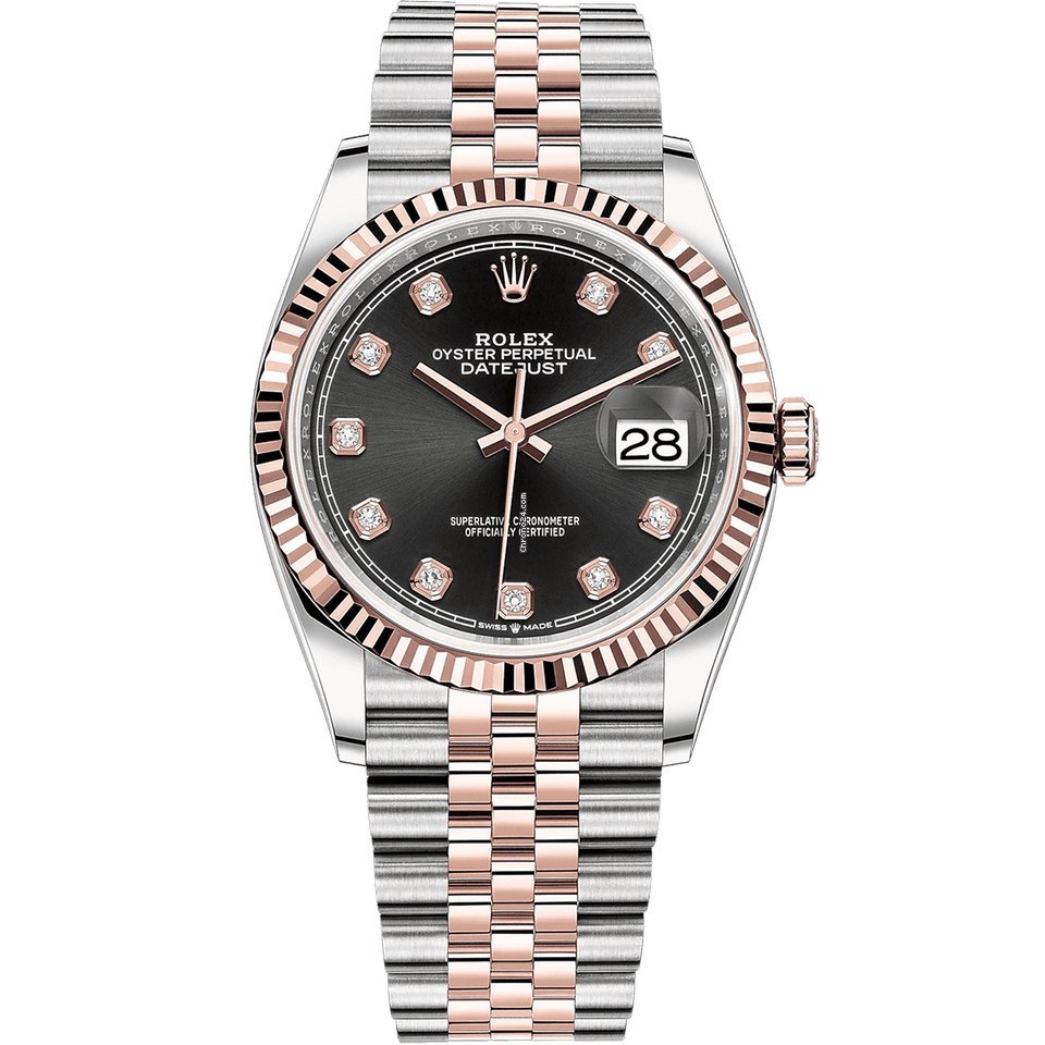 Rolex Datejust 36 Womens watch Gold Steel Automatic 126231-0019