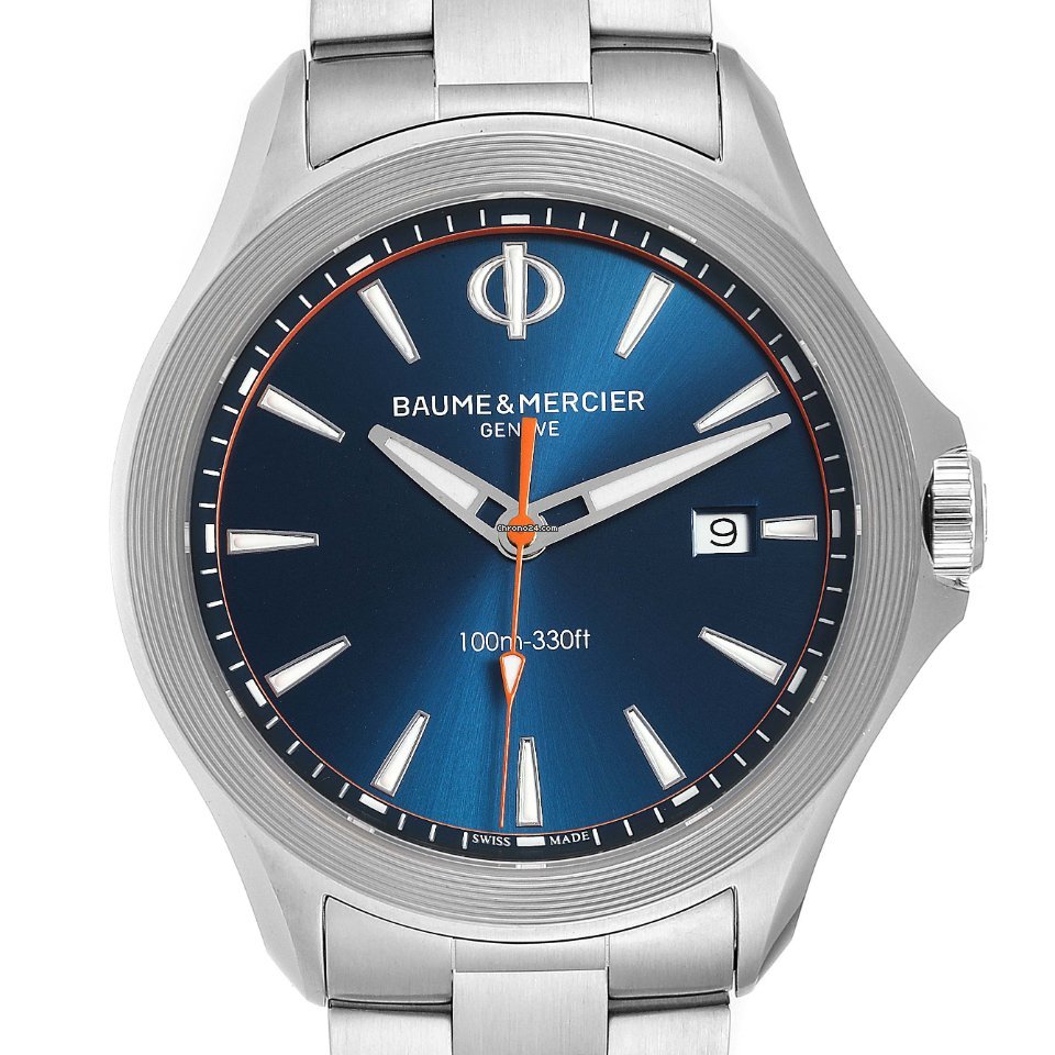 Baume & Mercier Clifton Mens watch Unisex Quartz Steel M0A10413