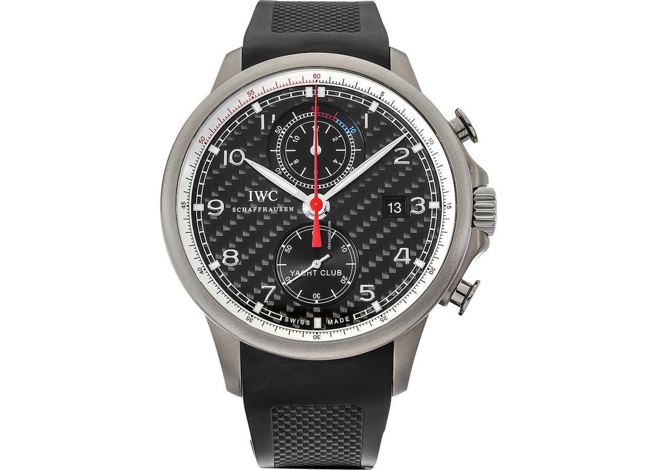 IWC Portuguese Yacht Club Chronograph Mens watch Unisex Automatic Titanium IW390212