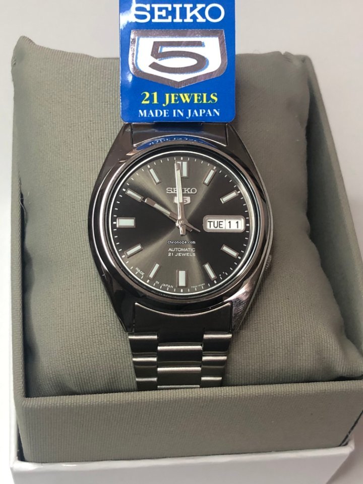 Seiko 5 Mens watch Unisex Automatic Steel SNXS79J1