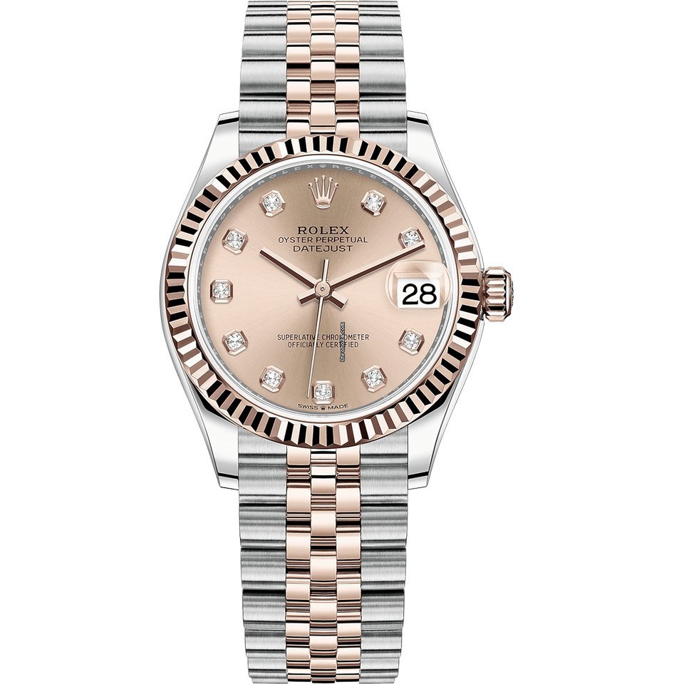 Rolex Datejust 31 Womens watch Gold Steel Automatic 278271-0024
