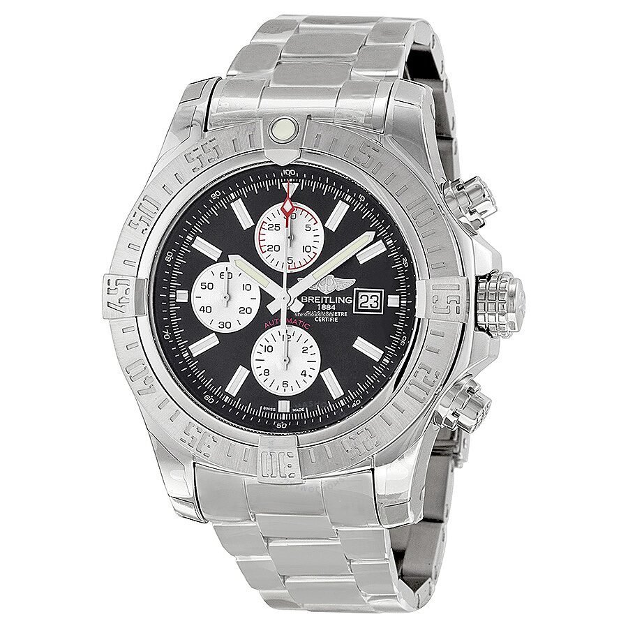 Breitling Super Avenger II Mens watch Unisex Automatic Steel A1337111.BC29.168A