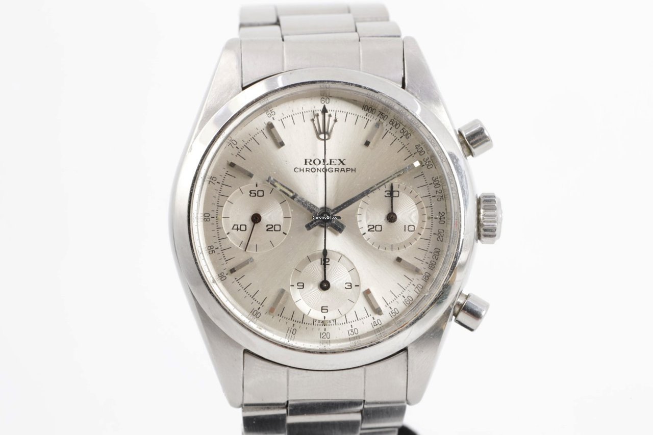 Rolex Chronograph Mens watch Unisex Steel Manual winding 6238