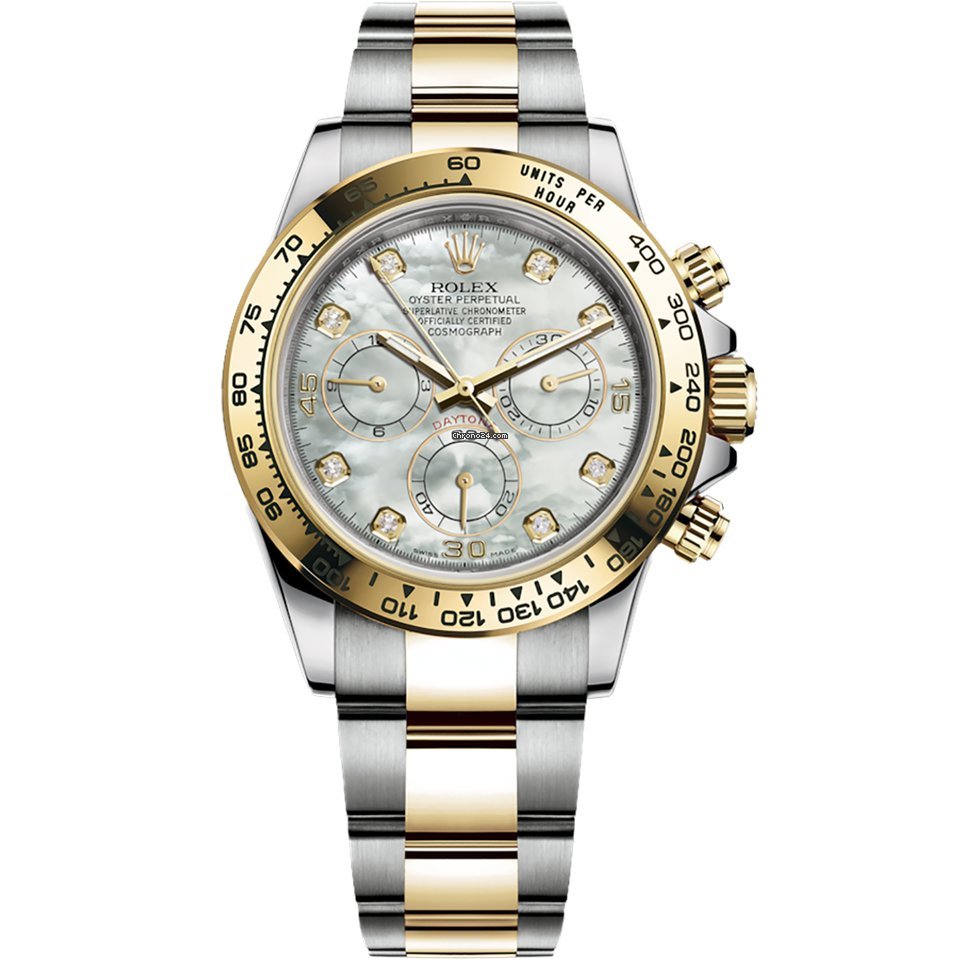 Rolex Daytona Mens watch Unisex Gold Steel Automatic 116503-0007
