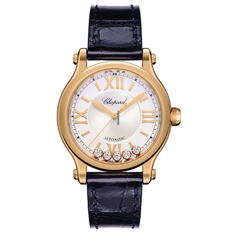 Chopard Happy Sport Womens watch Automatic Rose gold 275378-5001