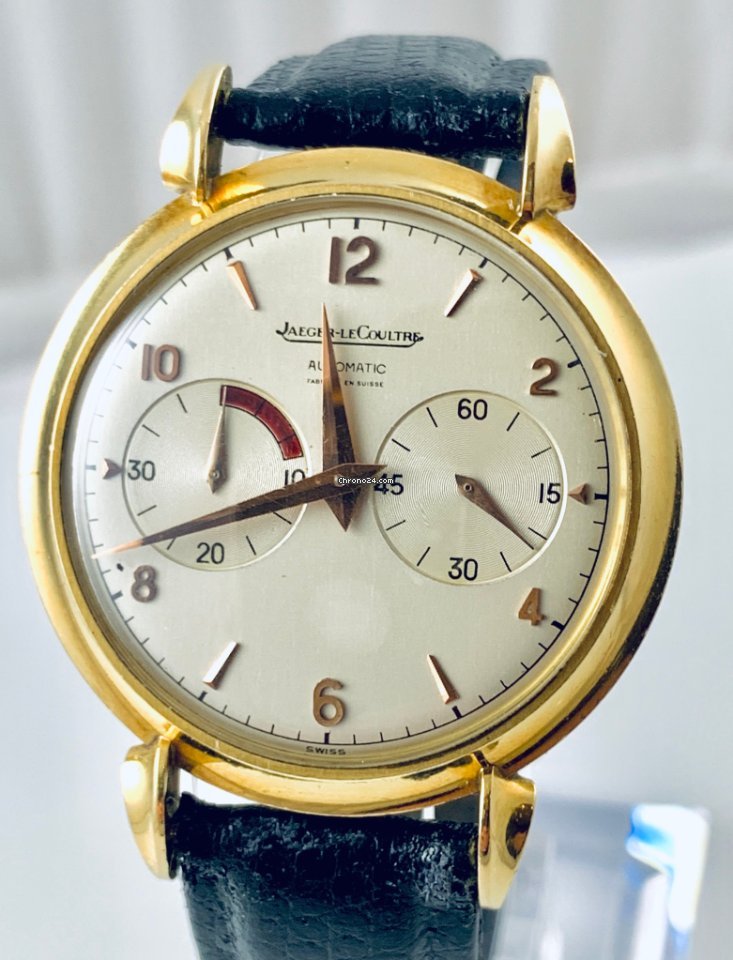 Jaeger-LeCoultre Mens watch Unisex Manual winding Yellow gold Jaeger LeCoultre Futurematic 18k model 497