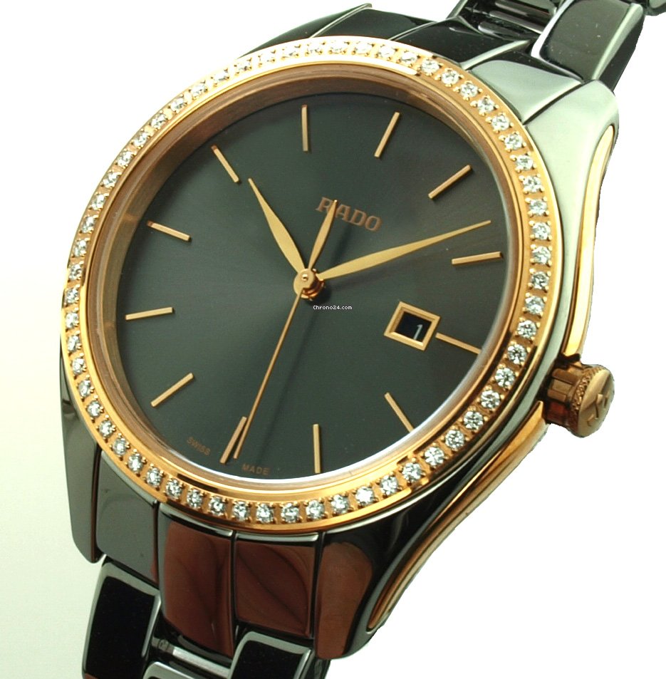 Rado HyperChrome Diamonds Womens watch Quartz Ceramic R32125102