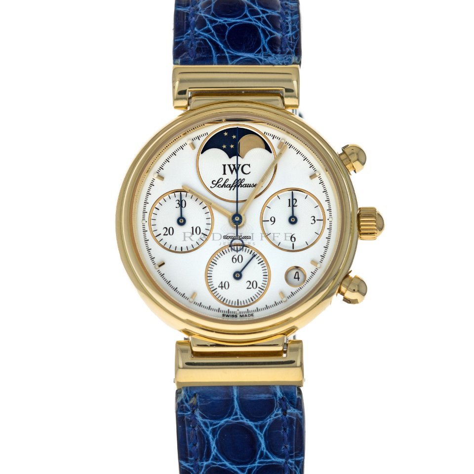 IWC Da Vinci Chronograph Womens watch Quartz Yellow gold IW3735