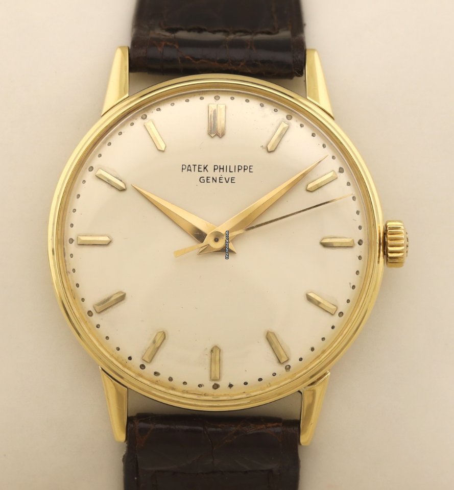 Patek Philippe Calatrava Mens watch Unisex Manual winding Yellow gold 3411