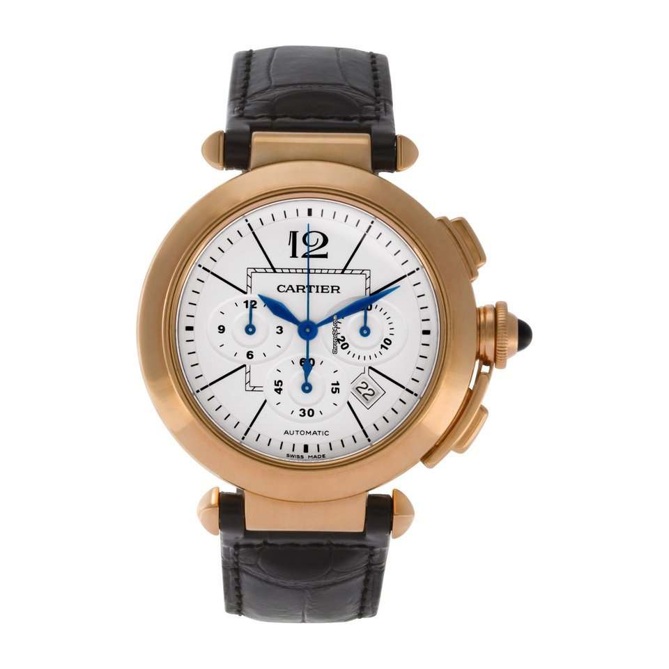 Cartier Pasha Mens watch Unisex Automatic Rose gold W3019951