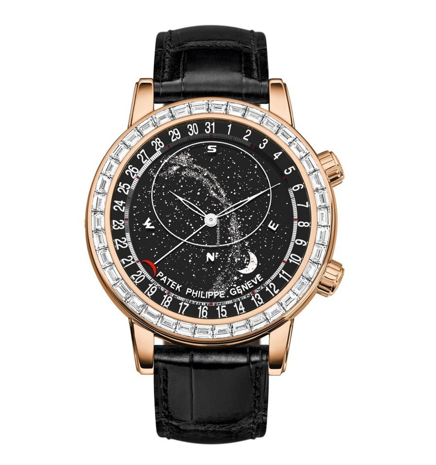 Patek Philippe Celestial Mens watch Unisex Automatic Rose gold 6104R-001