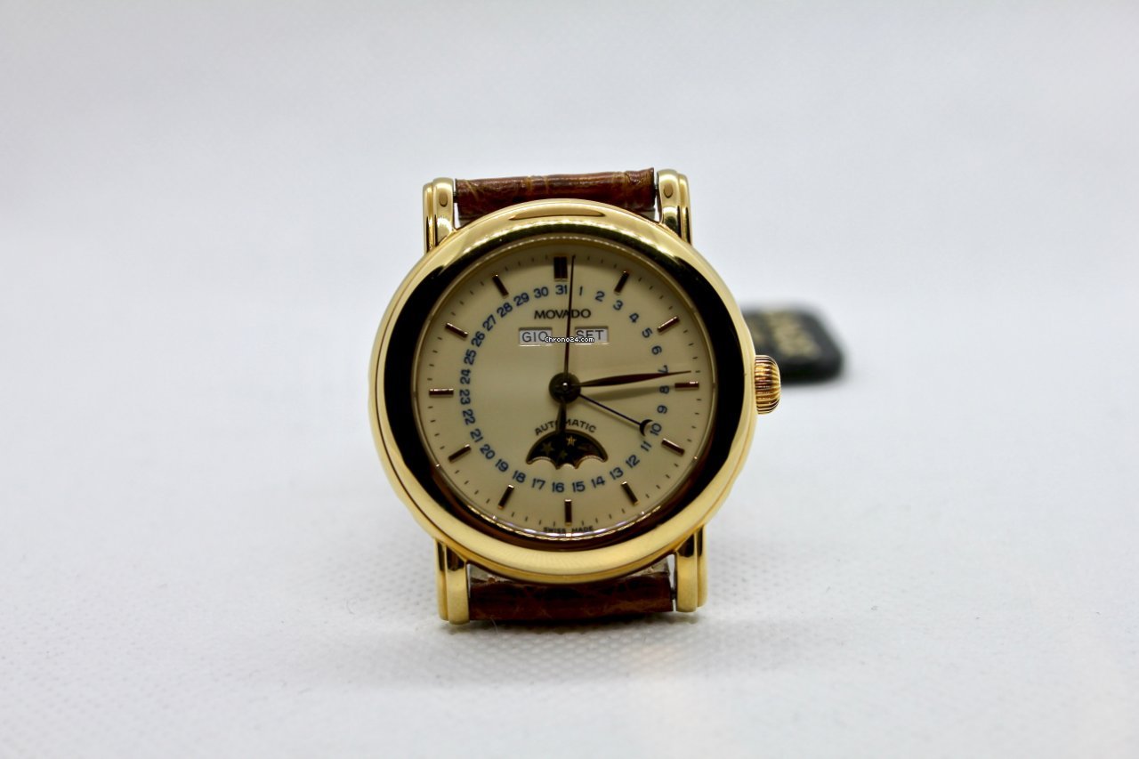 Movado Mens watch Unisex Automatic Yellow gold 40 B1 870 3 417 JMI