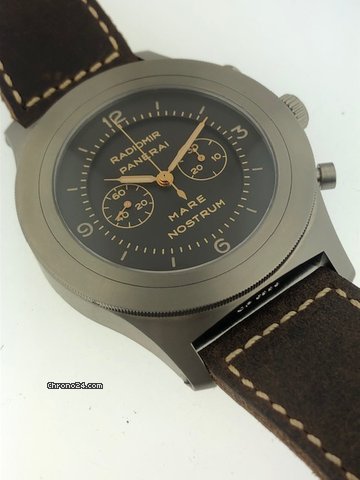 Panerai Mare Nostrum Mens watch Unisex Manual winding Titanium PAM 00603