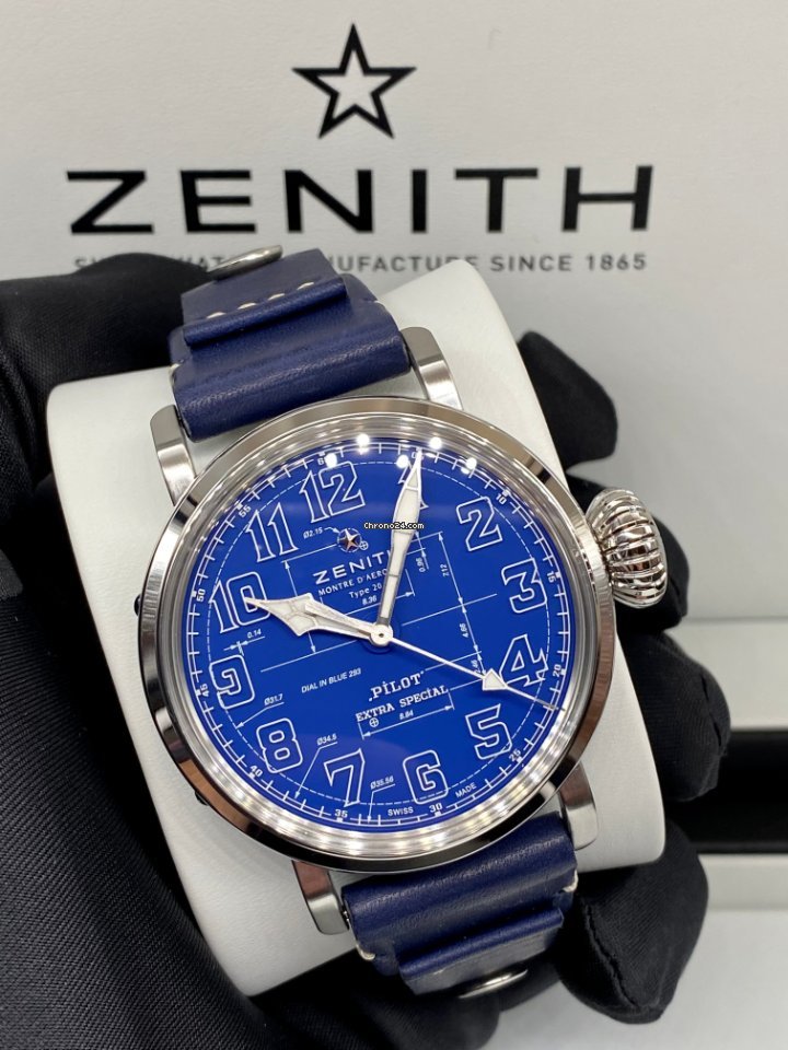 Zenith Pilot Mens watch Unisex Automatic Steel 03.2435.679 51.I012