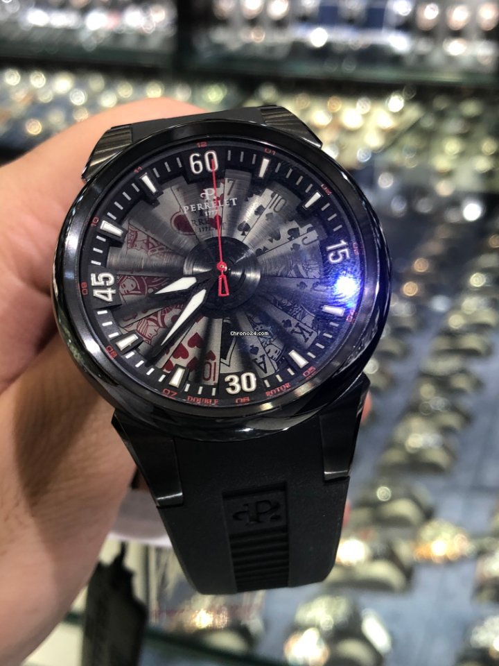 Perrelet Turbine Poker Mens watch Unisex Automatic Steel A4018 2