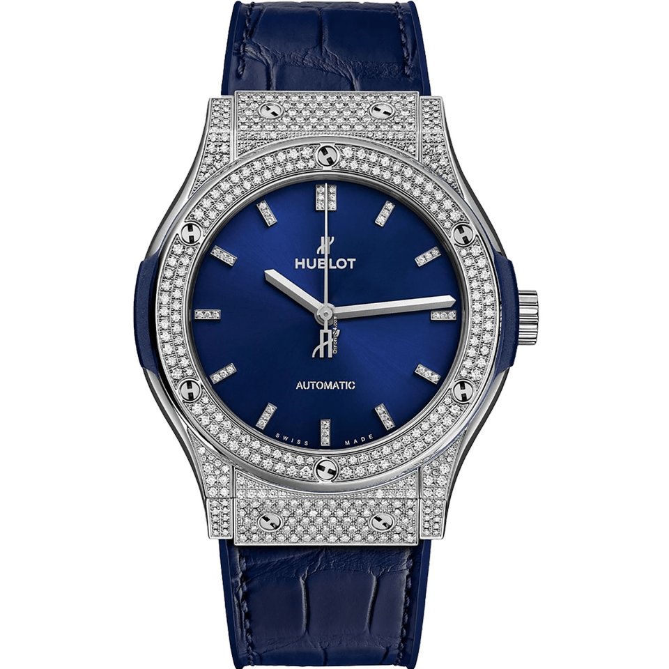 Hublot Classic Fusion 45, 42, 38, 33 mm Mens watch Unisex Automatic Titanium 542.NX.8970.LR.1704.BBE19
