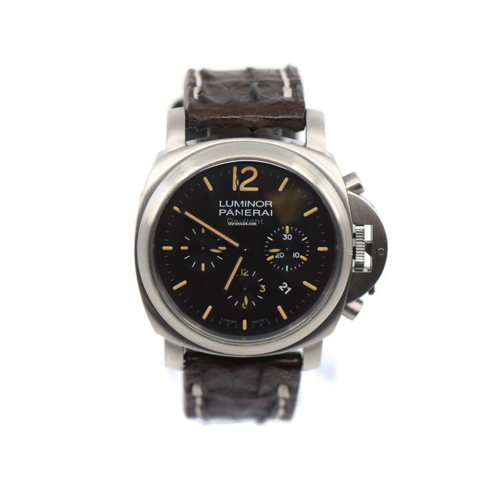 Panerai Luminor Chrono Mens watch Unisex Automatic Steel PAM 00356