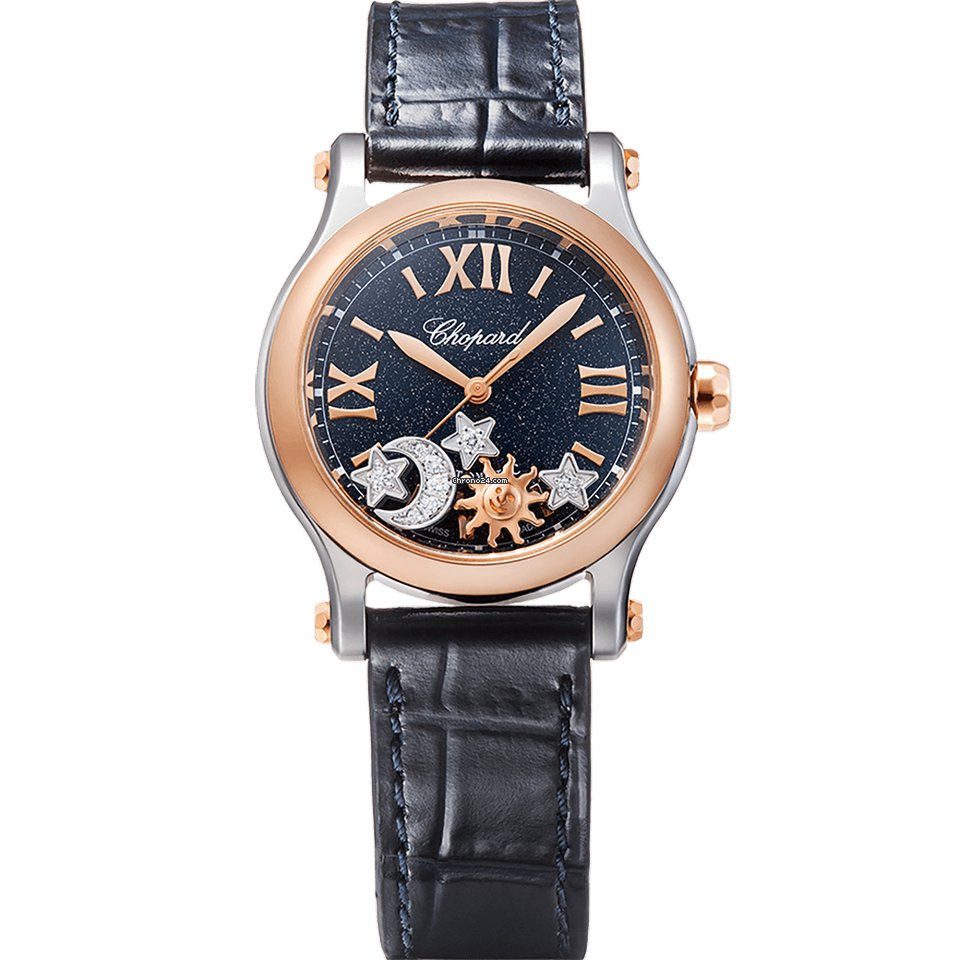 Chopard Happy Sport Womens watch Automatic Gold Steel 278573-6027