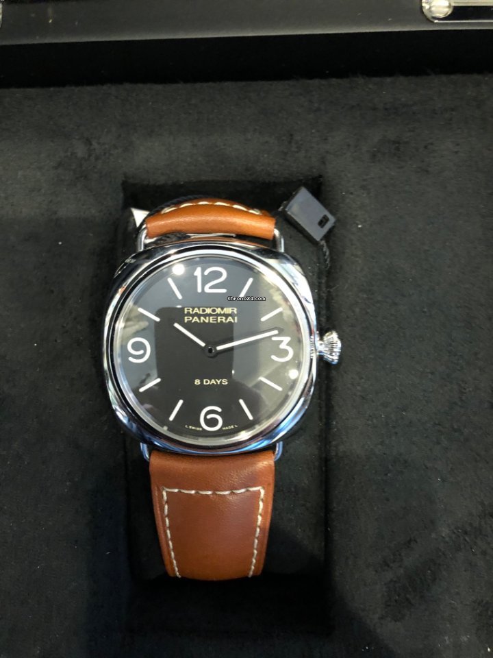 Panerai Radiomir 8 Days Mens watch Unisex Manual winding Steel PAM 00609