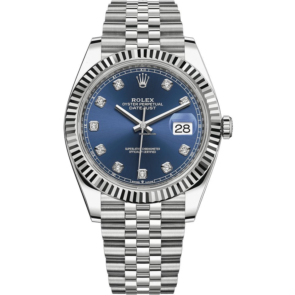 Rolex Datejust 41 Mens watch Unisex Steel Automatic 126334-0016