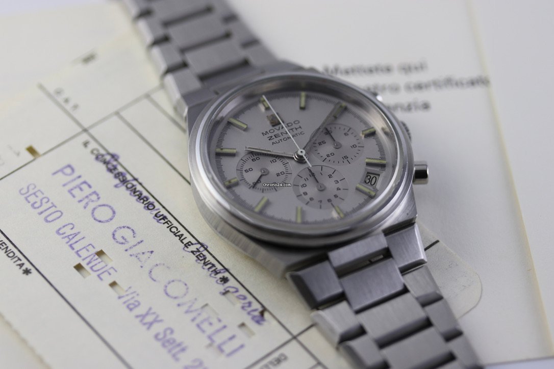 Zenith El Primero Mens watch Unisex Automatic Steel 01.0180.434