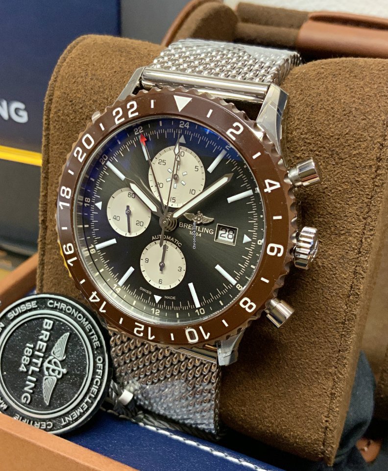 Breitling Chronoliner Mens watch Unisex Automatic Steel Y2431033 Q621