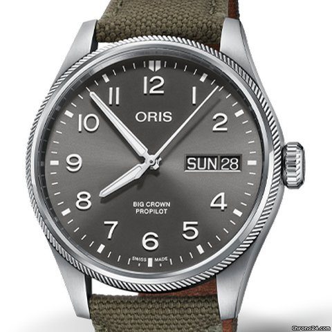 Oris Big Crown ProPilot Day Date Automatic Steel 01 752 7760 4063-07 3 22 02LC