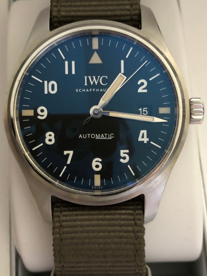 IWC Pilot Mark Mens watch Unisex Automatic Steel IW327007