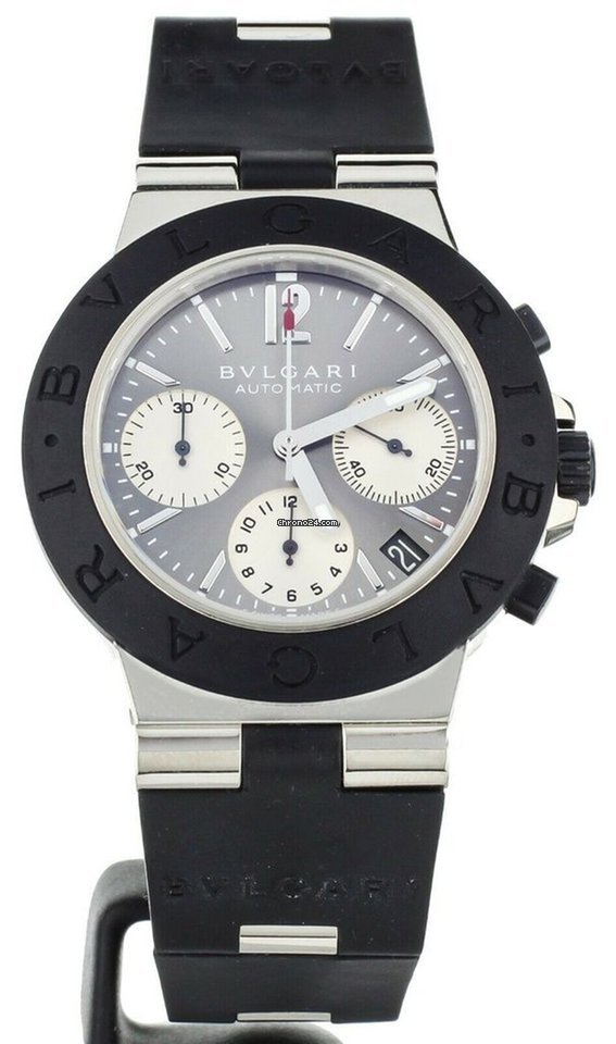 Bulgari Mens watch Unisex Automatic White gold ACW38G