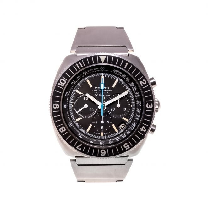 Zenith Pilot Mens watch Unisex Automatic Steel 01-0190-415