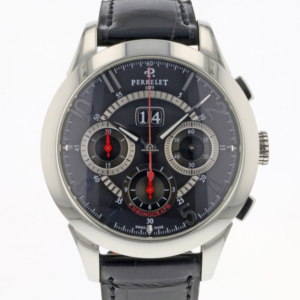 Perrelet Mens watch Unisex Automatic Steel A1008