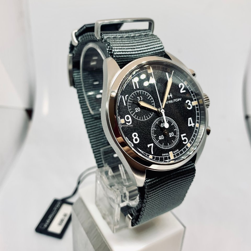 Hamilton Khaki Pilot Pioneer Mens watch Unisex Quartz Steel H76522931
