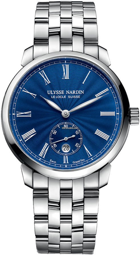 Ulysse Nardin Classico Mens watch Unisex Automatic Steel 3203-136-7 e3