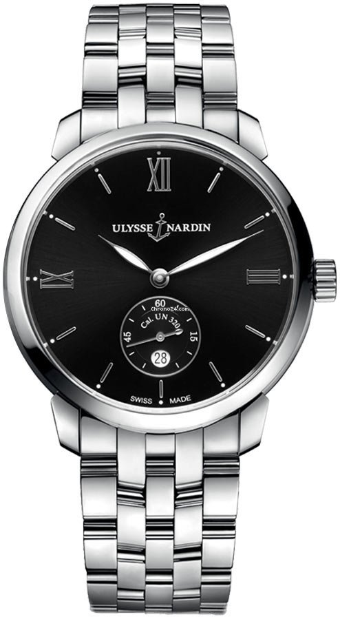 Ulysse Nardin Classico Mens watch Unisex Automatic Steel 3203-136-7 32