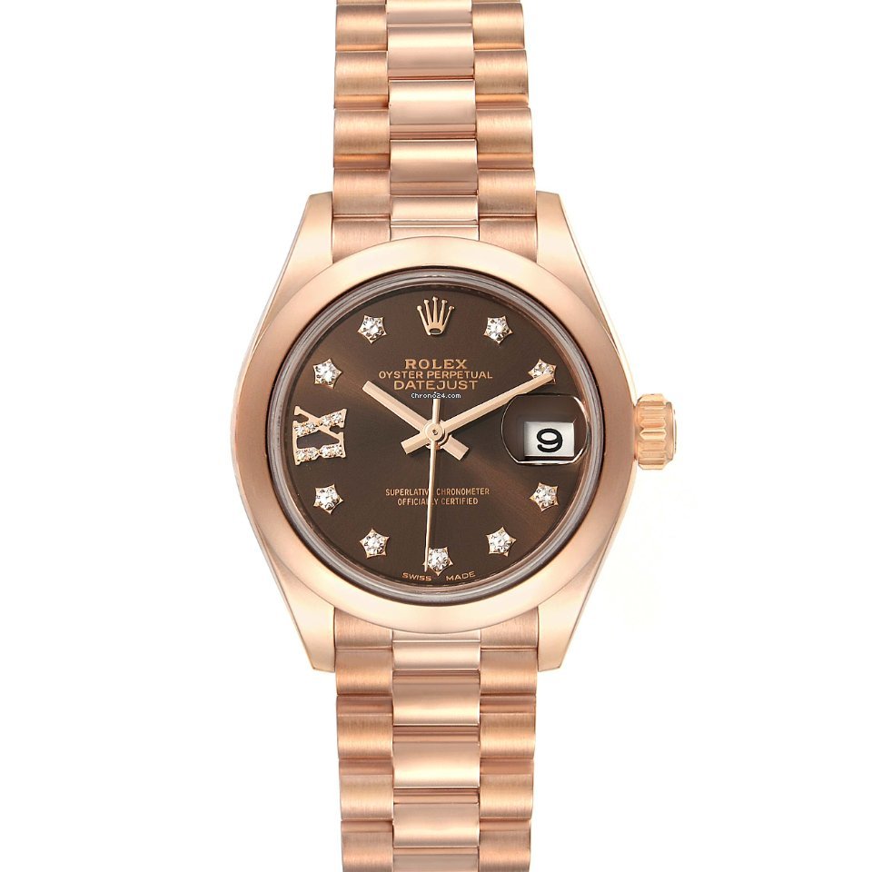 Rolex Lady-Datejust Womens watch Rose gold Automatic 279165