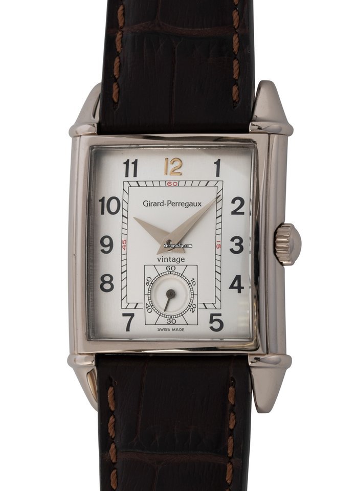 Girard Perregaux Vintage 1945 Mens watch Unisex Manual winding White gold 2595