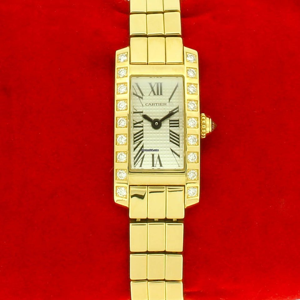 Cartier Lanieres Womens watch Quartz Yellow gold 2562