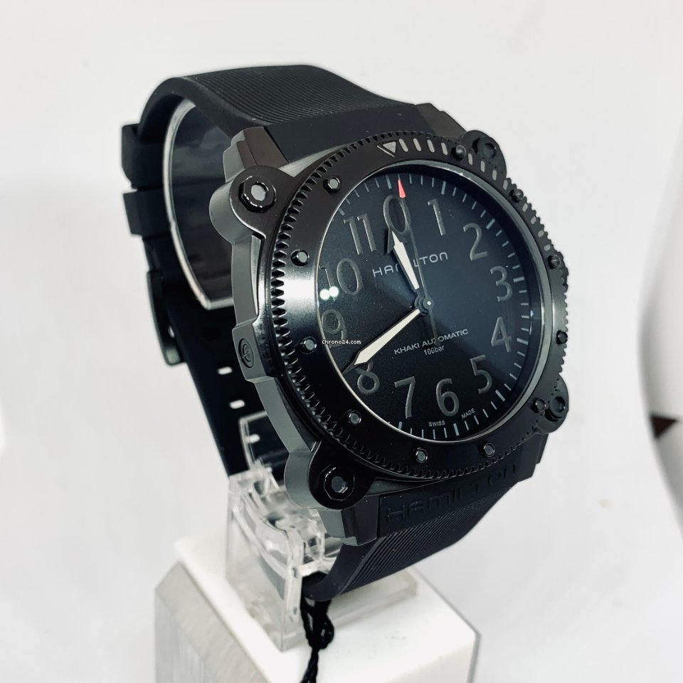 Hamilton Khaki Navy BeLOWZERO Mens watch Unisex Automatic Titanium H78505332