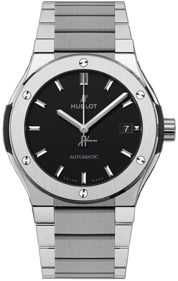 Hublot Classic Fusion 45, 42, 38, 33 mm Mens watch Unisex Automatic Titanium 510.NX.1170.NX