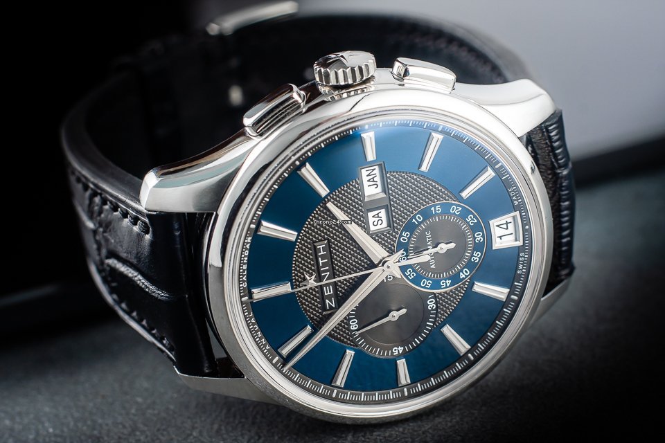 Zenith El Primero Winsor Annual Calendar Mens watch Unisex Automatic Steel 03.2070.4054