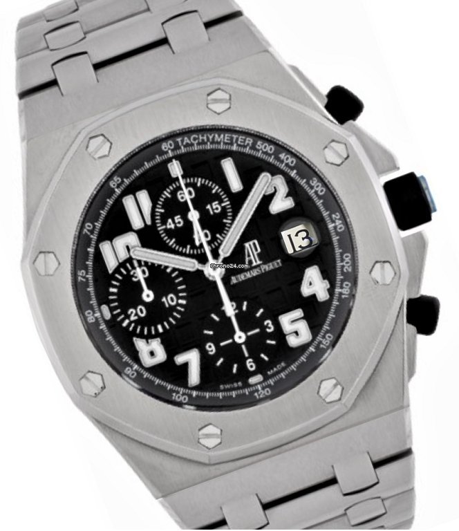 Audemars Piguet Royal Oak Offshore Chronograph Mens watch Unisex Automatic Steel 25721ST.OO.1000ST.08.A