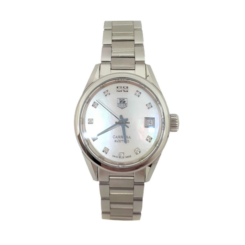 TAG Heuer Carrera Lady Womens watch Automatic Steel WAR2414.BA0776