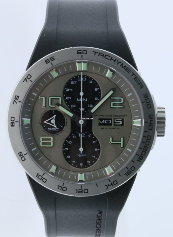 Porsche Design Flat Six Mens watch Unisex Automatic Steel 63404124169