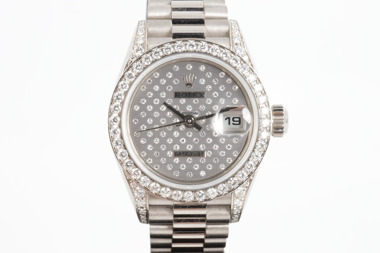 Rolex Lady-Datejust Womens watch White gold Automatic 79159
