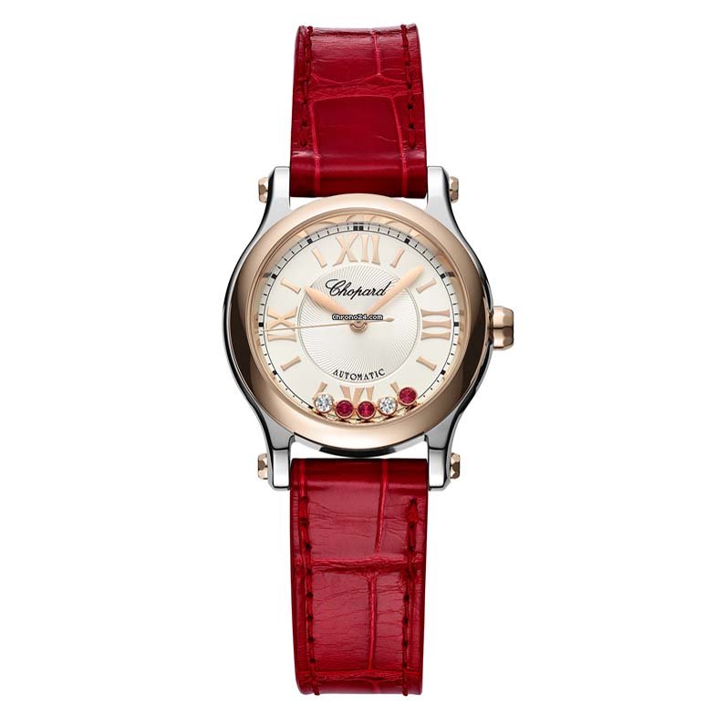Chopard Happy Sport Womens watch Automatic Gold Steel 278573-6026